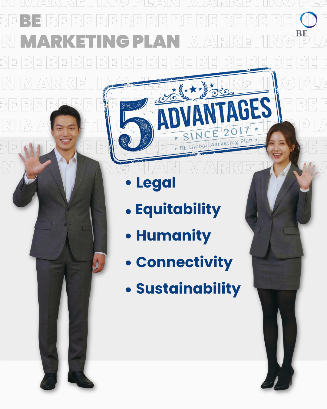 5 Advantages of BE Marketing Plan!